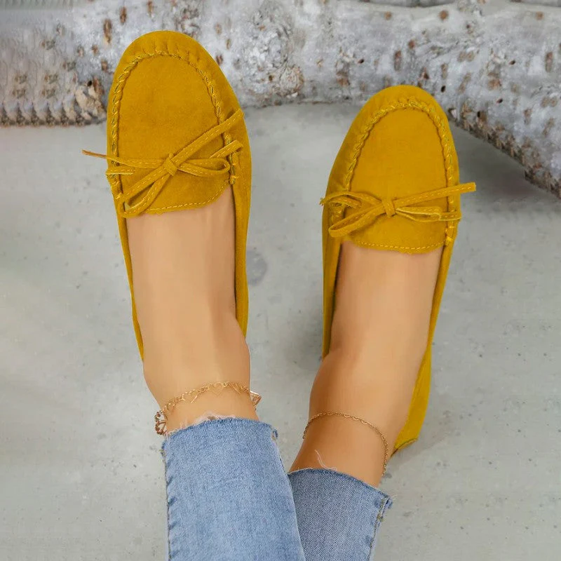 Lässige Slipper Flats Heidi Mode