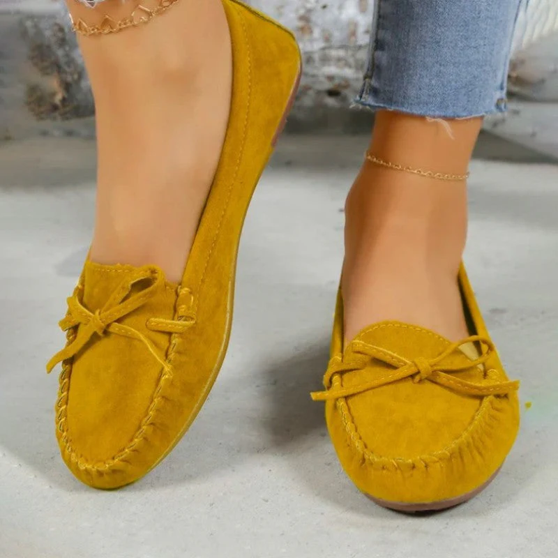 Lässige Slipper Flats Heidi Mode - Image 2