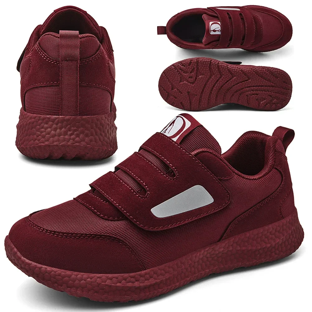 Damen Slip-On Orthopädische Schuhe mit Klettverschluss für bequemes Gehen Heidi Mode - Image 3