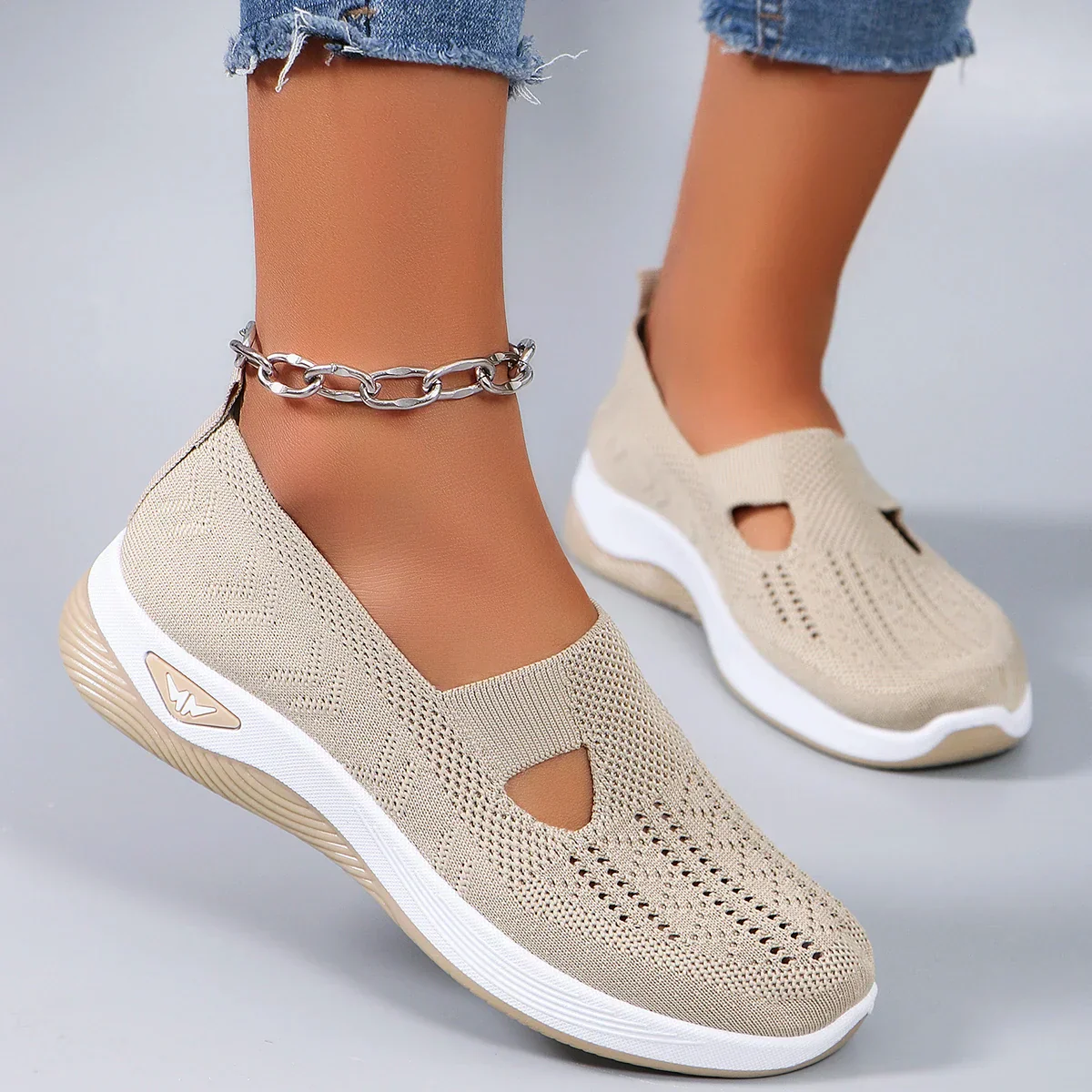 Damen Sportschuhe Casual Atmungsaktiv Heidi Mode - Image 2