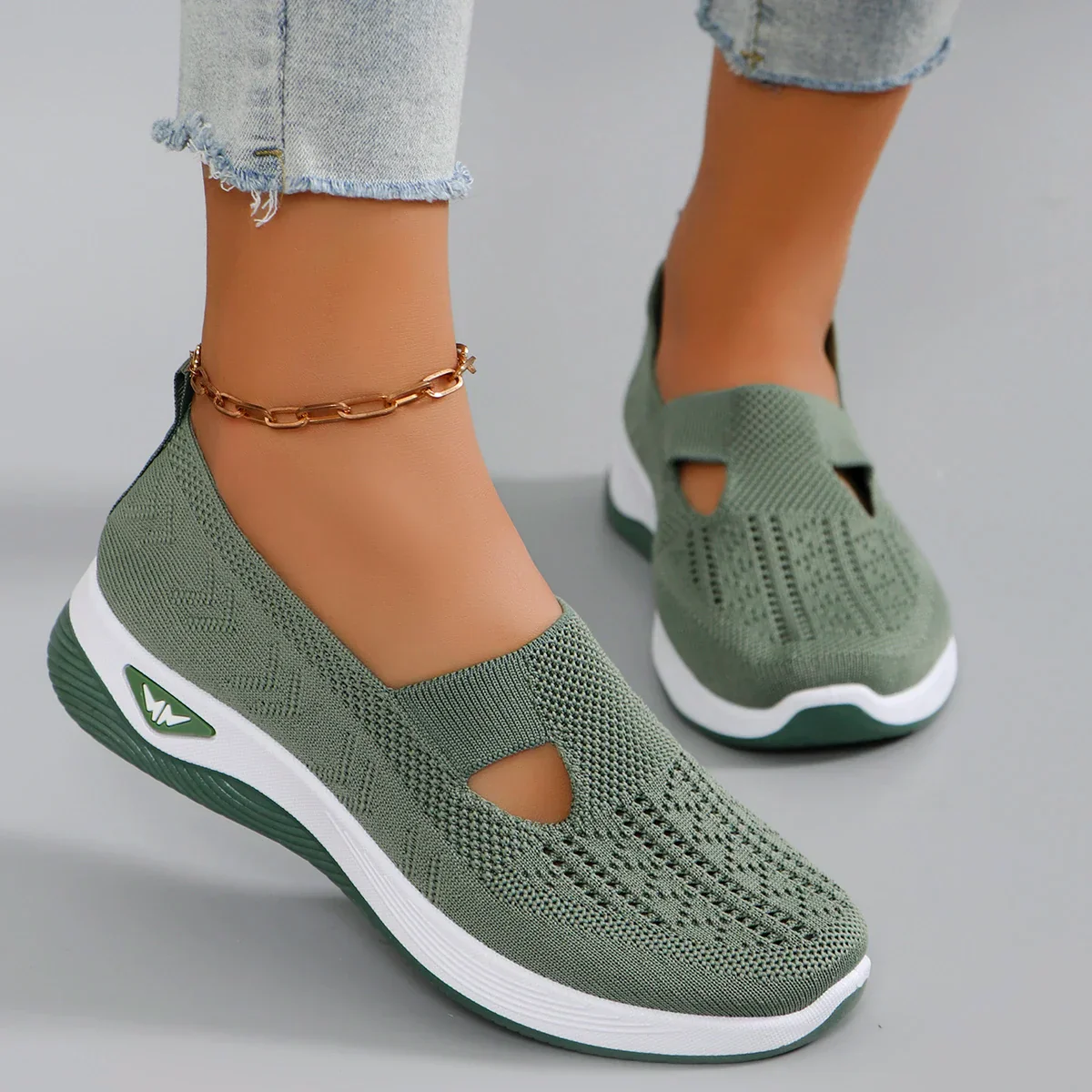 Damen Sportschuhe Casual Atmungsaktiv Heidi Mode - Image 8