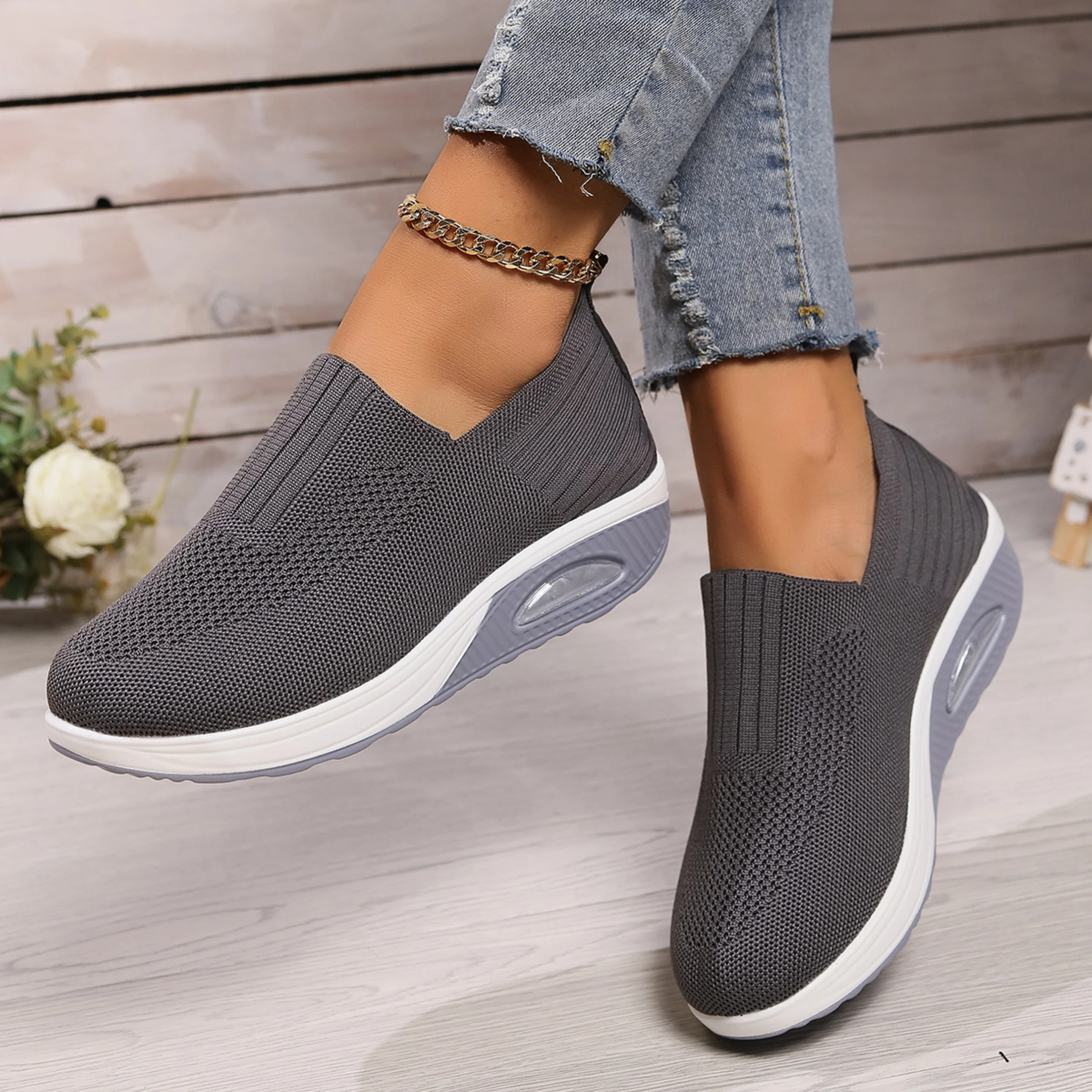 Damen Sneaker mit orthopädischer Unterstützung Heidi Mode - Image 6