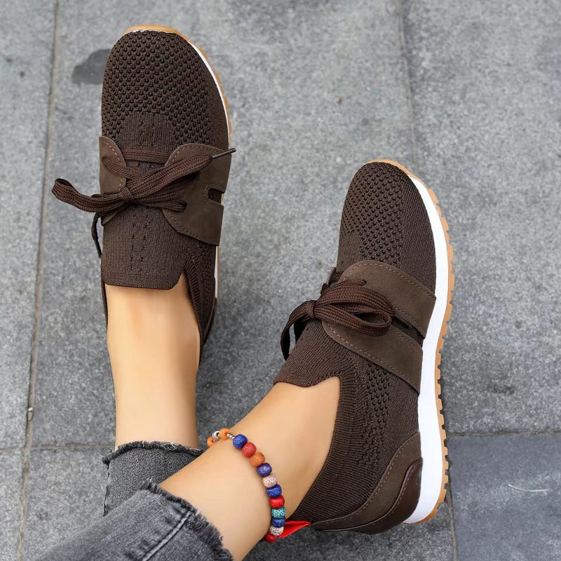 Slip-On Sneakers - Orthopädische Schuhe aus Mesh für Damen Heidi Mode - Image 3