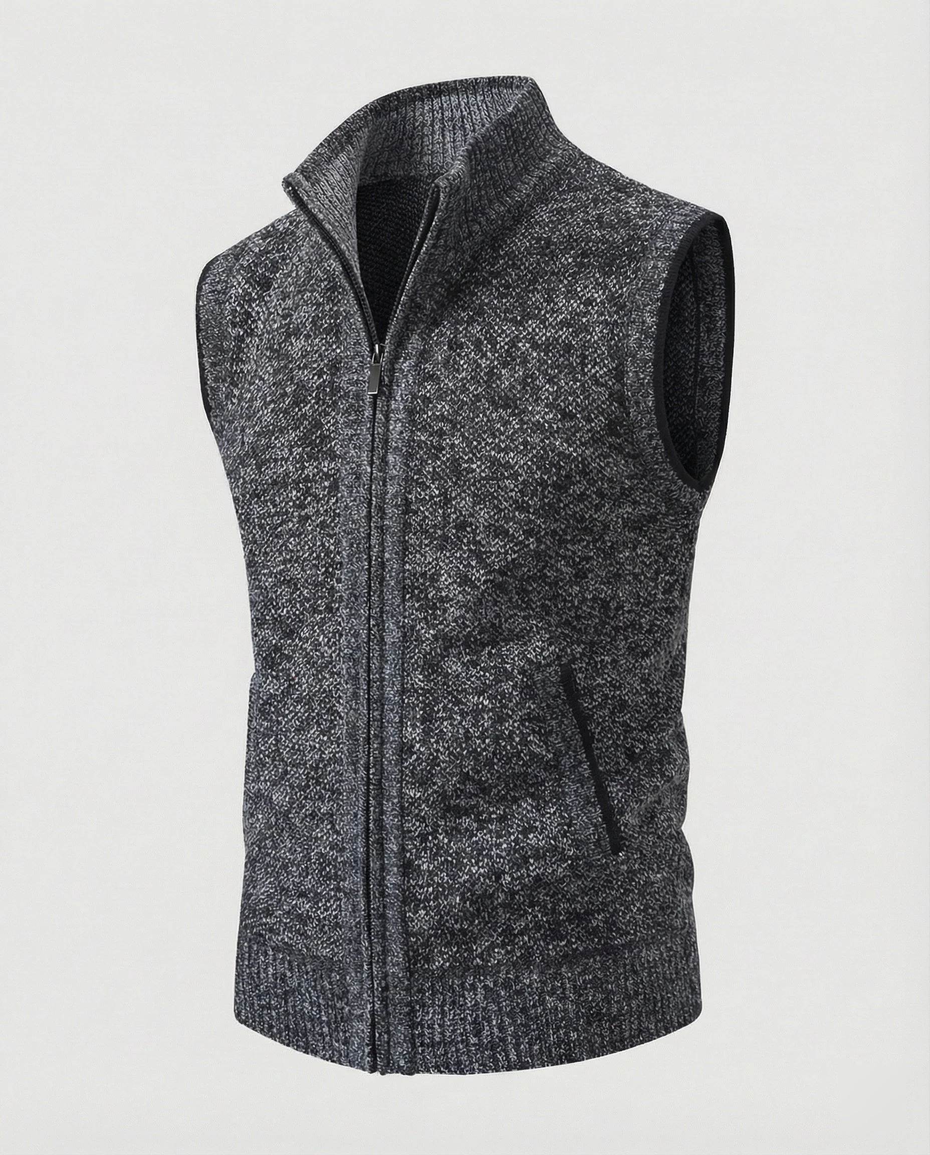 Strickweste Reißverschluss Herren - Image 7