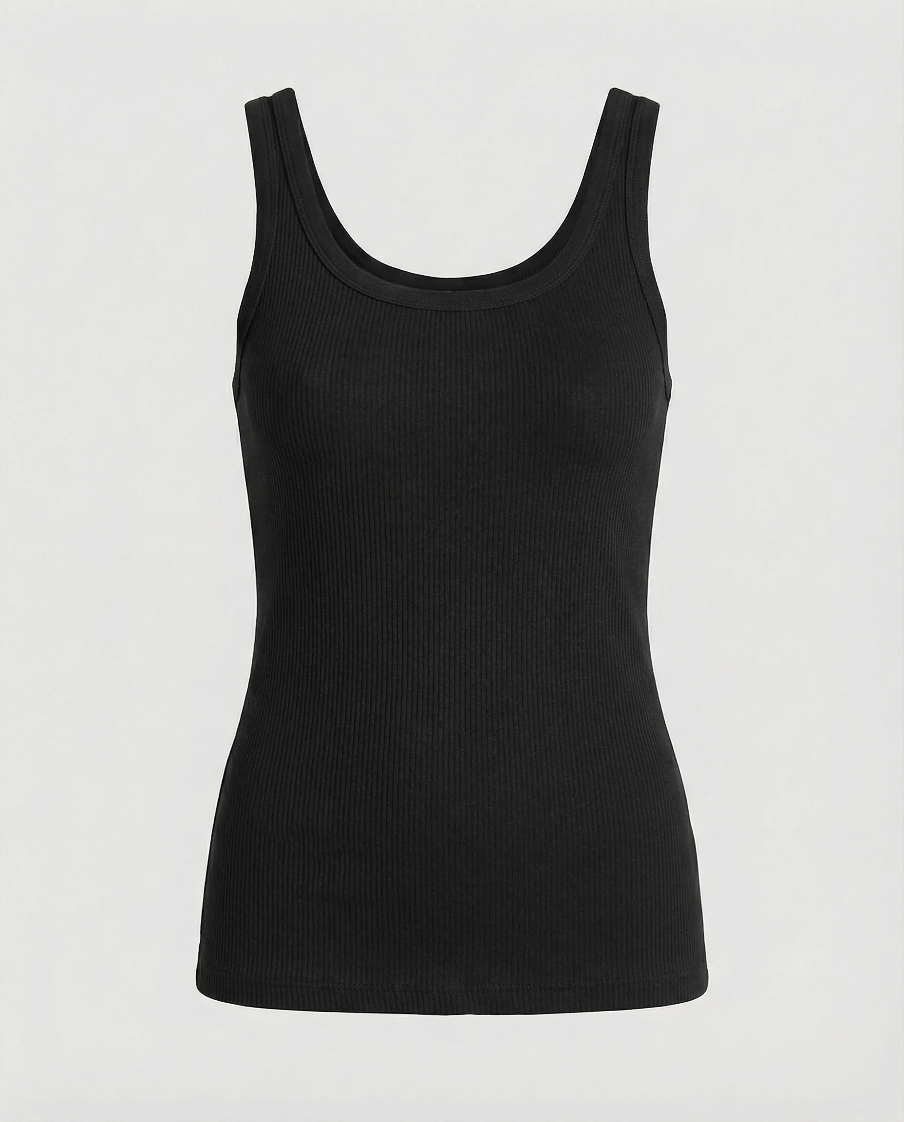 Ripp-Top Ärmellos Rückenfrei Slim-Fit Sommer Weste - Image 8