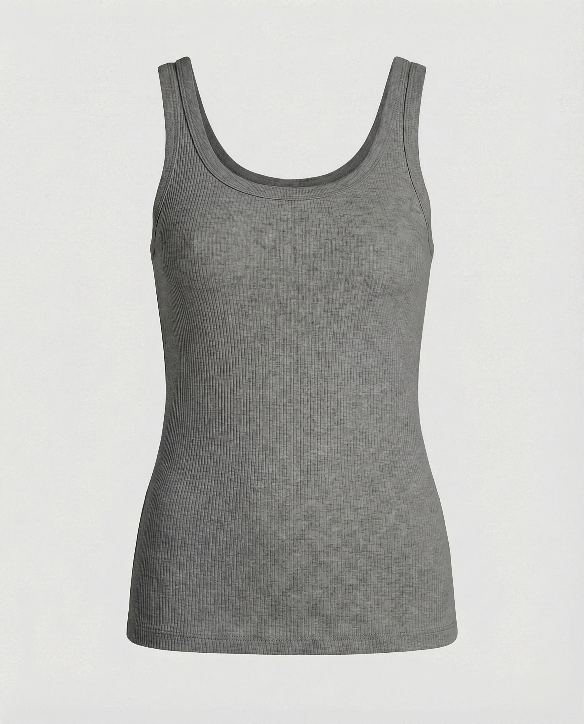 Ripp-Top Ärmellos Rückenfrei Slim-Fit Sommer Weste - Image 9