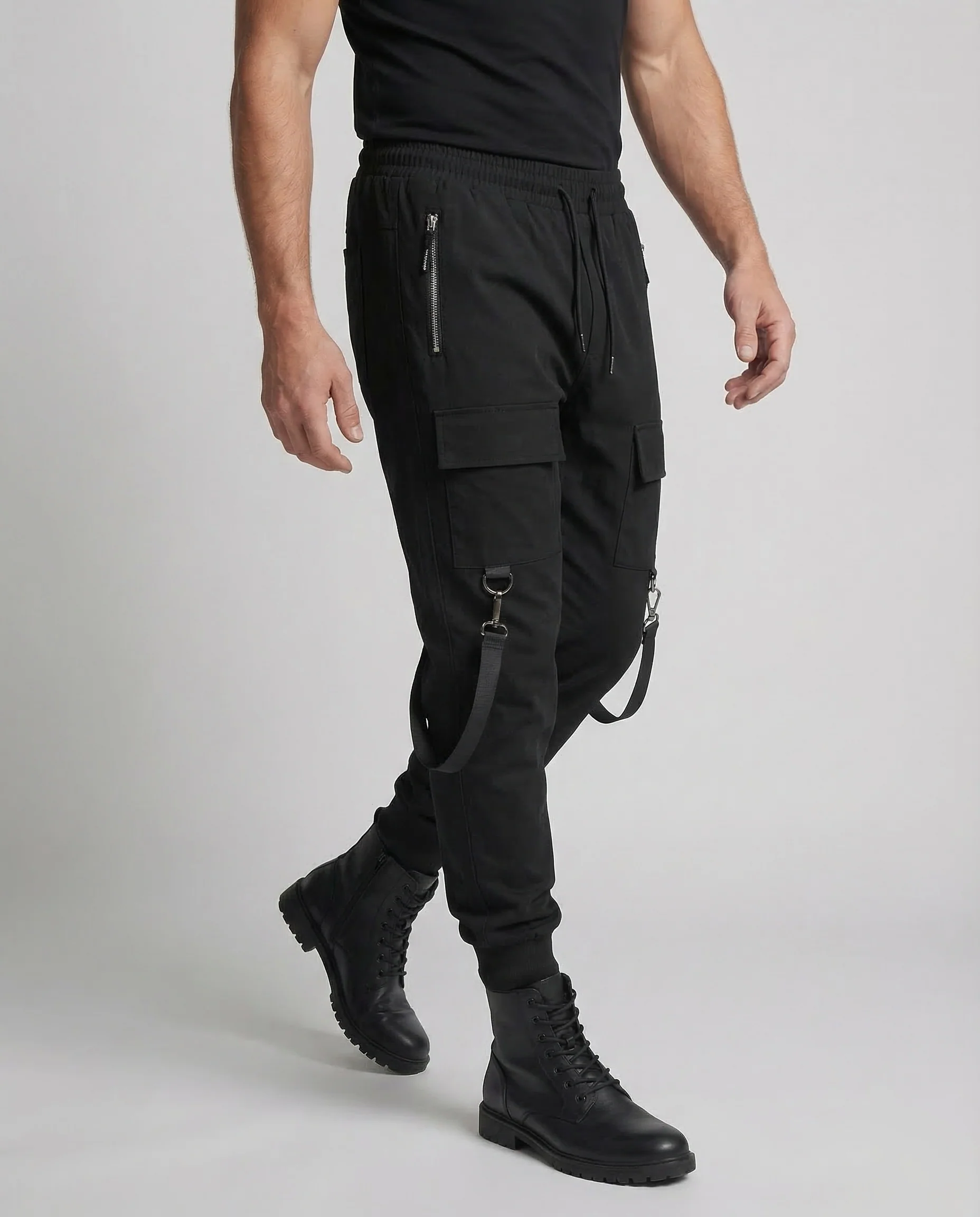 Unisex Cargo Jogger Hose - Image 2