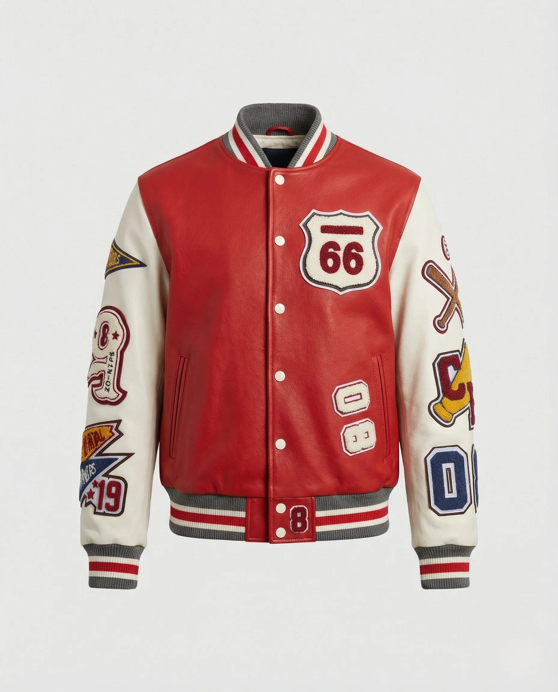 Unisex College Lettermanjacke - Image 5