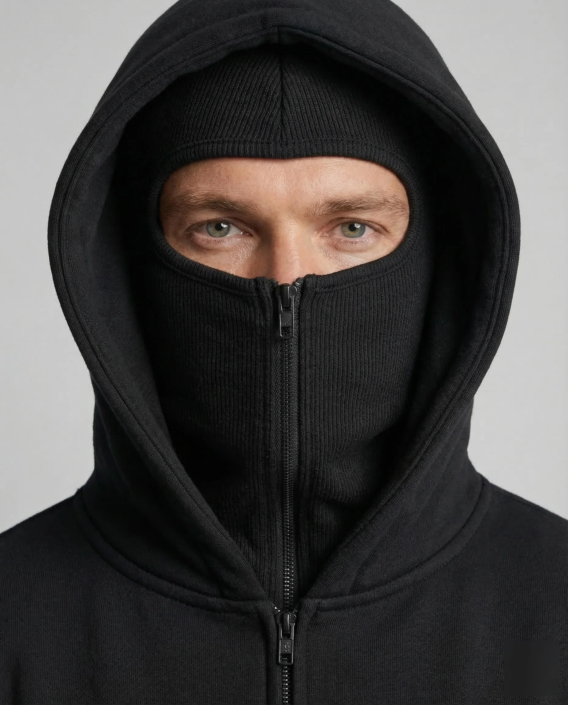 Unisex Sweat Kapuzenjacke mit Reißverschluss und Kängurutasche - Image 3