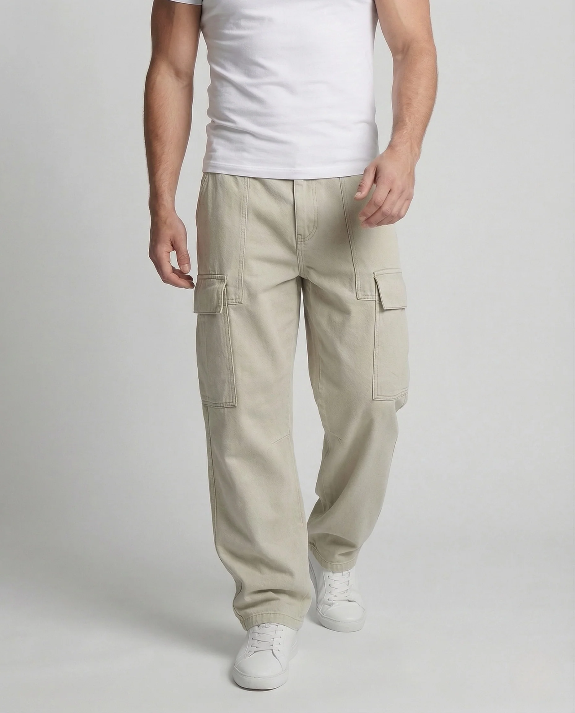 Unisex Cargo Hose Workwear Oversize - Image 2