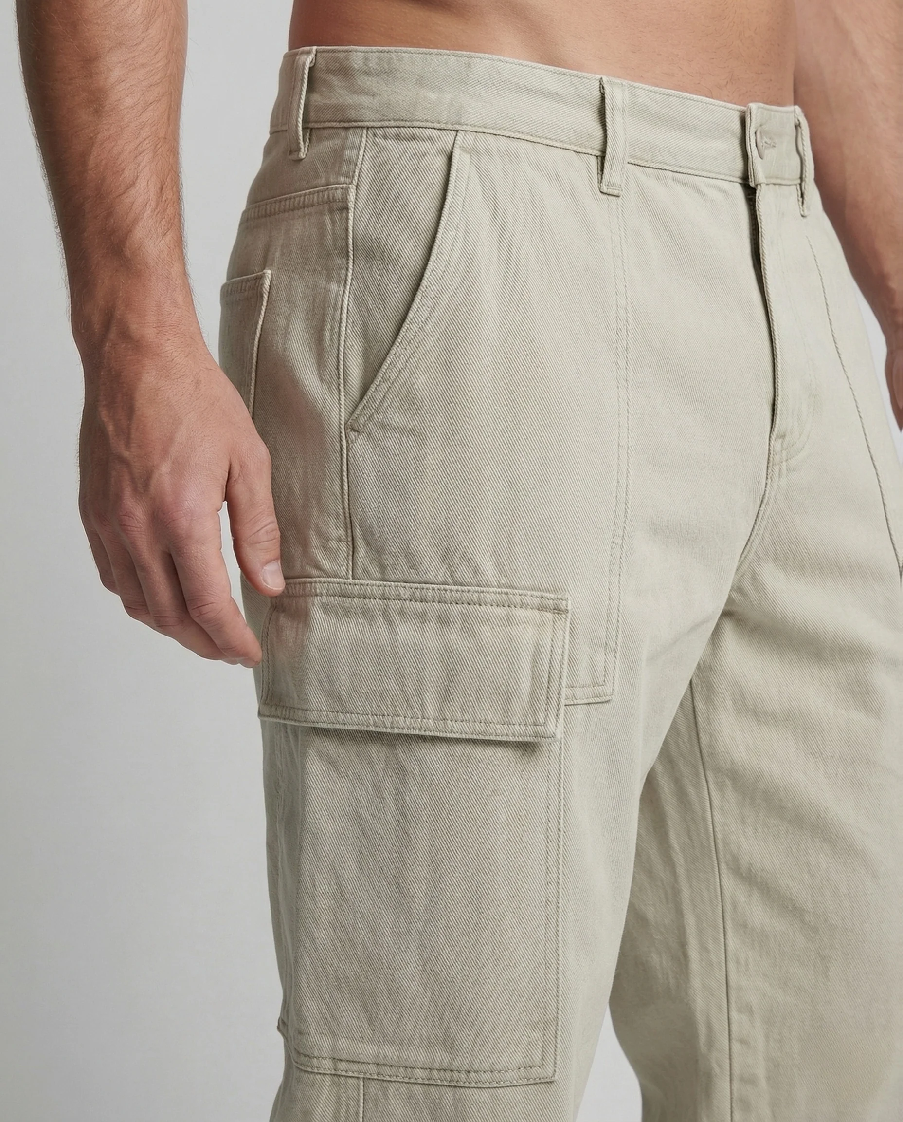 Unisex Cargo Hose Workwear Oversize - Image 3