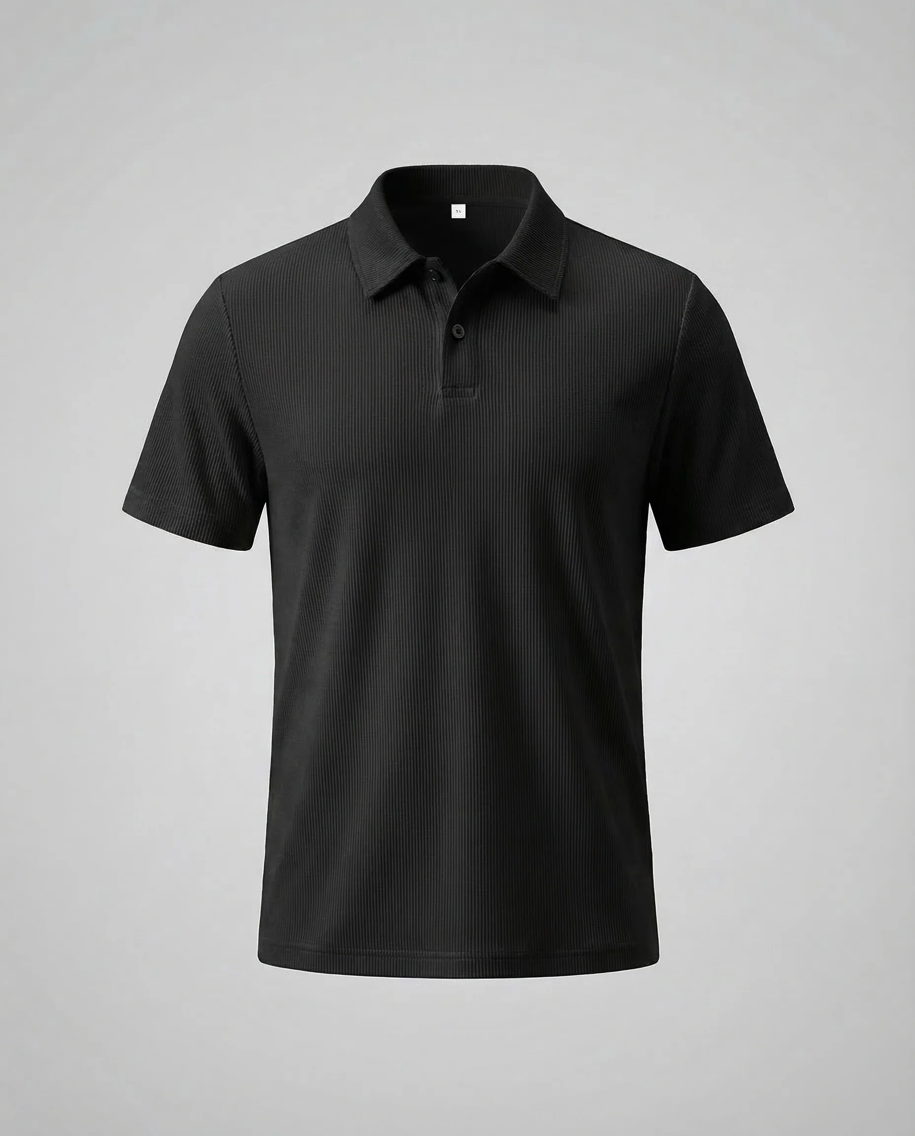 Unisex Feinripp Poloshirt mit Kentkragen aus Baumwollmix - Image 10