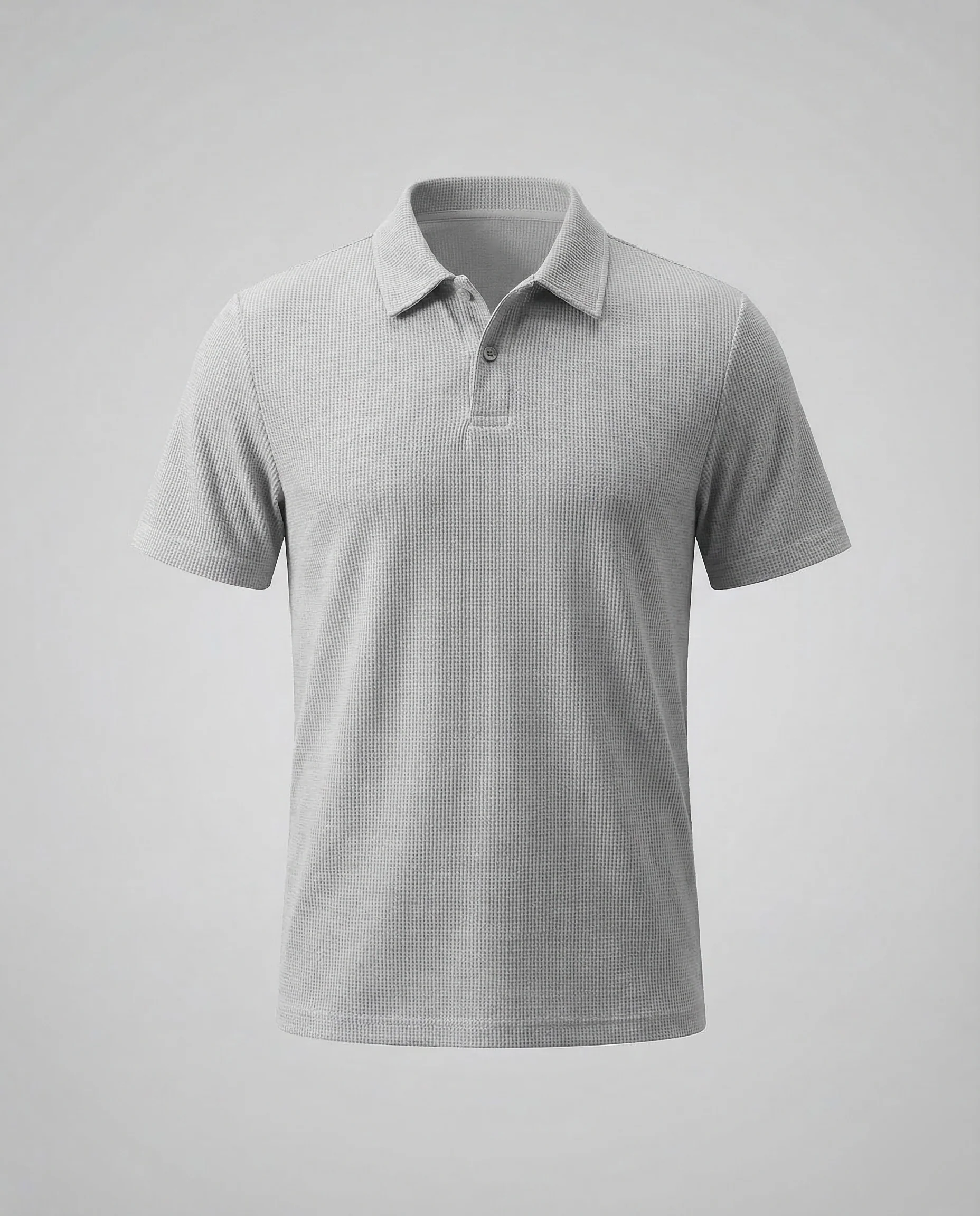 Unisex Feinripp Poloshirt mit Kentkragen aus Baumwollmix - Image 11
