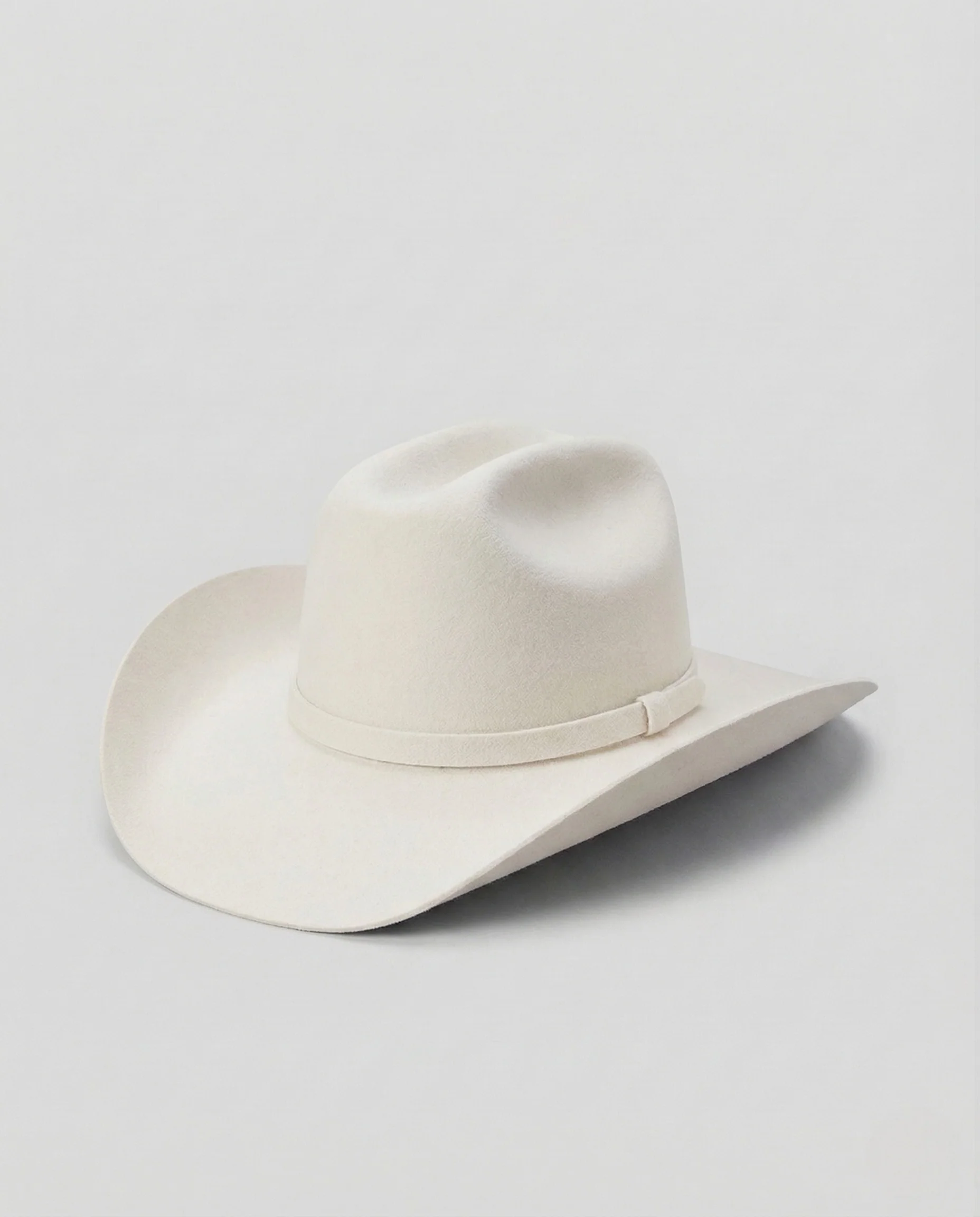 Unisex Western Wollfilzhut mit breiter Krempe & Lederband - Image 6