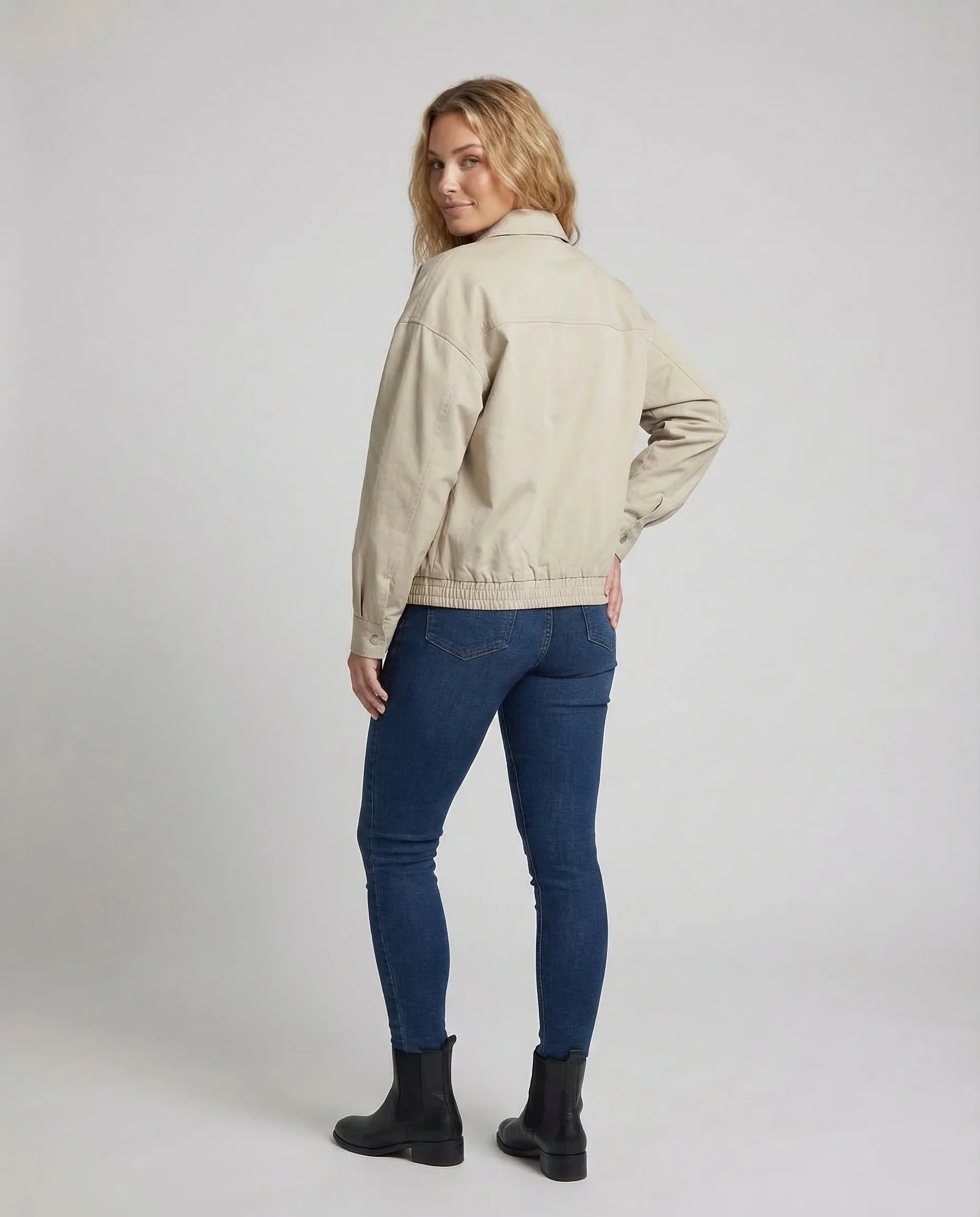Unisex Blousonjacke Kurz - Image 4