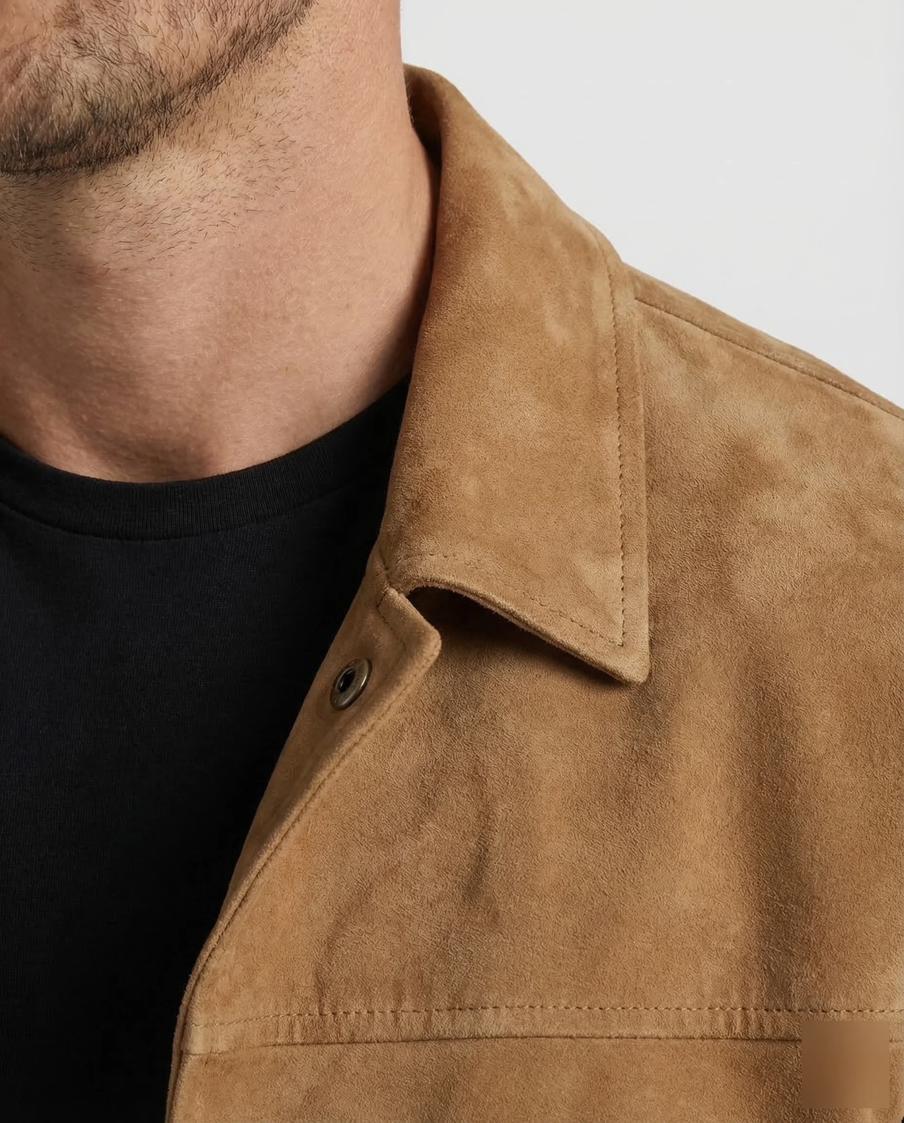 Unisex Veloursjacke Kurz - Image 3
