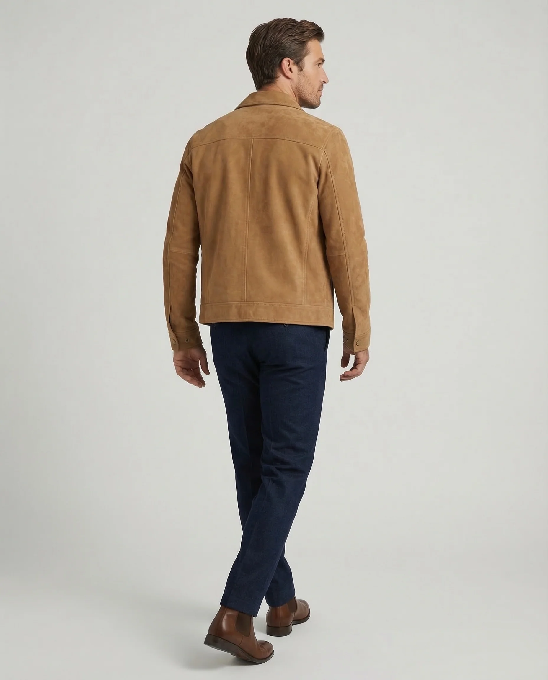 Unisex Veloursjacke Kurz - Image 4