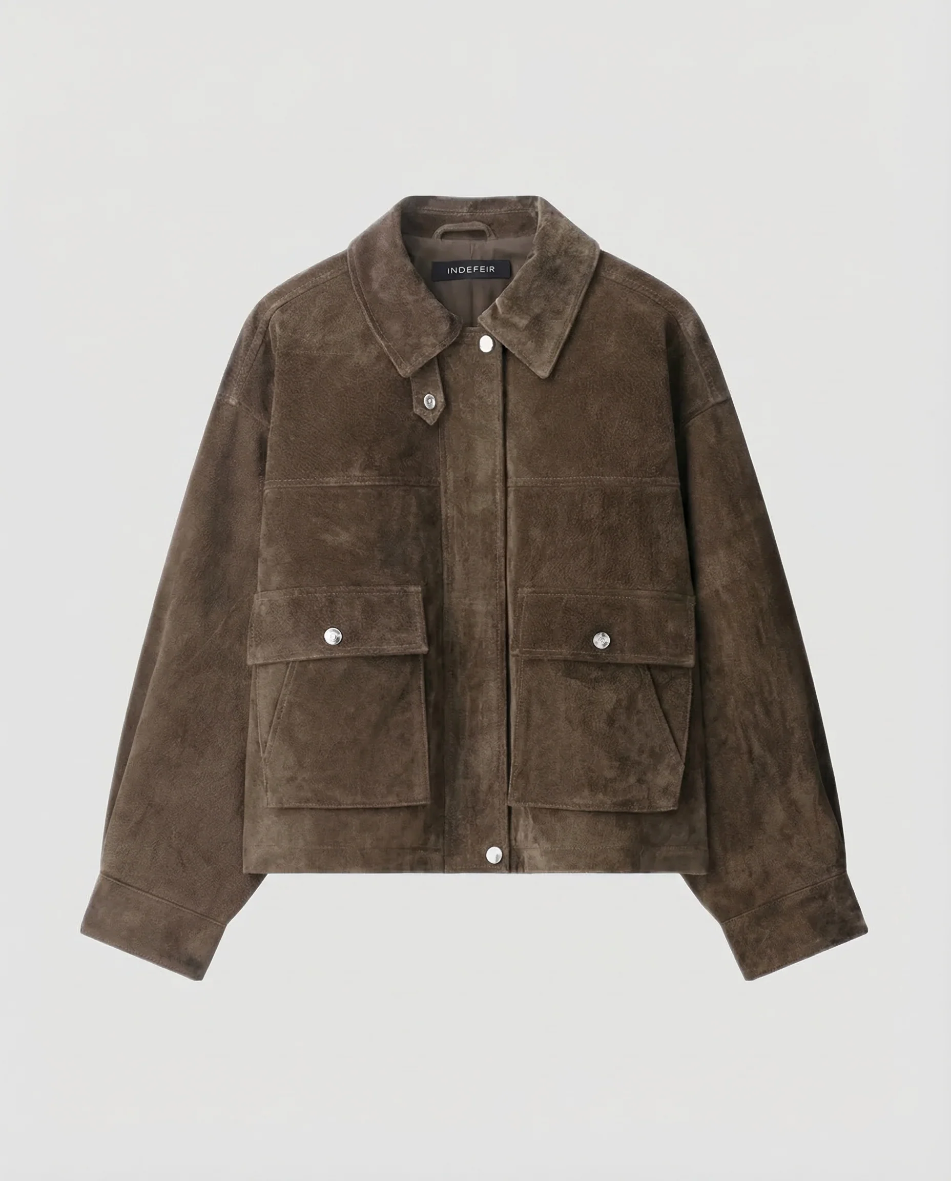Unisex Veloursjacke Kurz - Image 5
