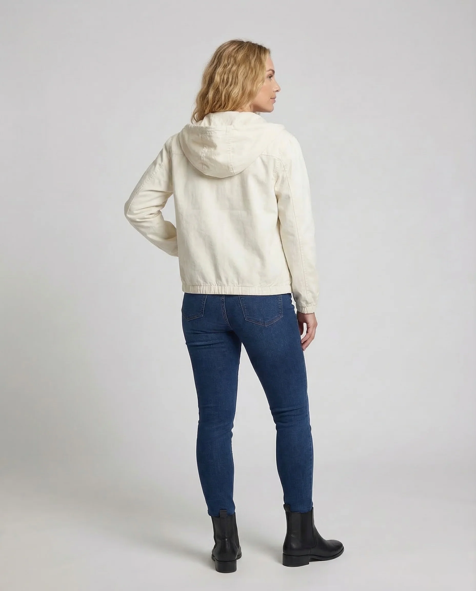 Unisex Windjacke Kapuze - Image 4