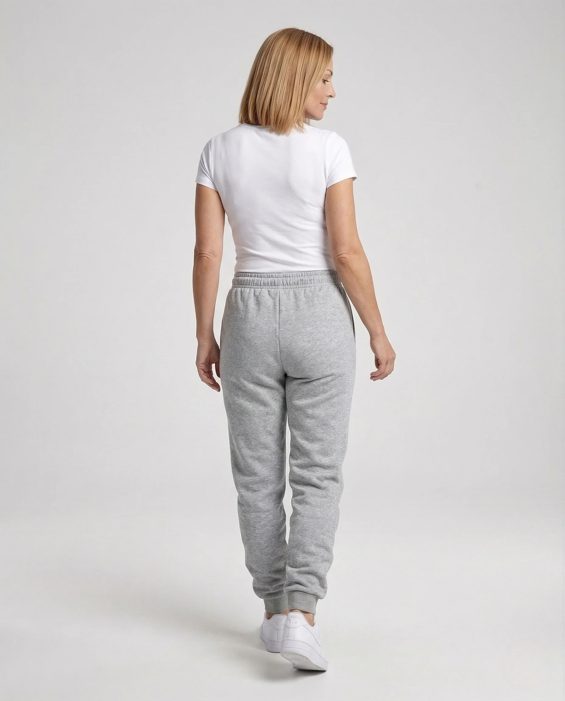 Unisex Fleece Jogginghose schmal zulaufend - Image 4