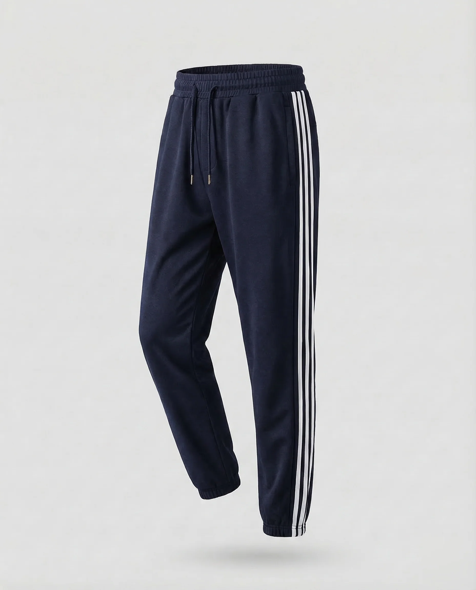 Unisex Jogginghose Streifen Fleece - Image 6