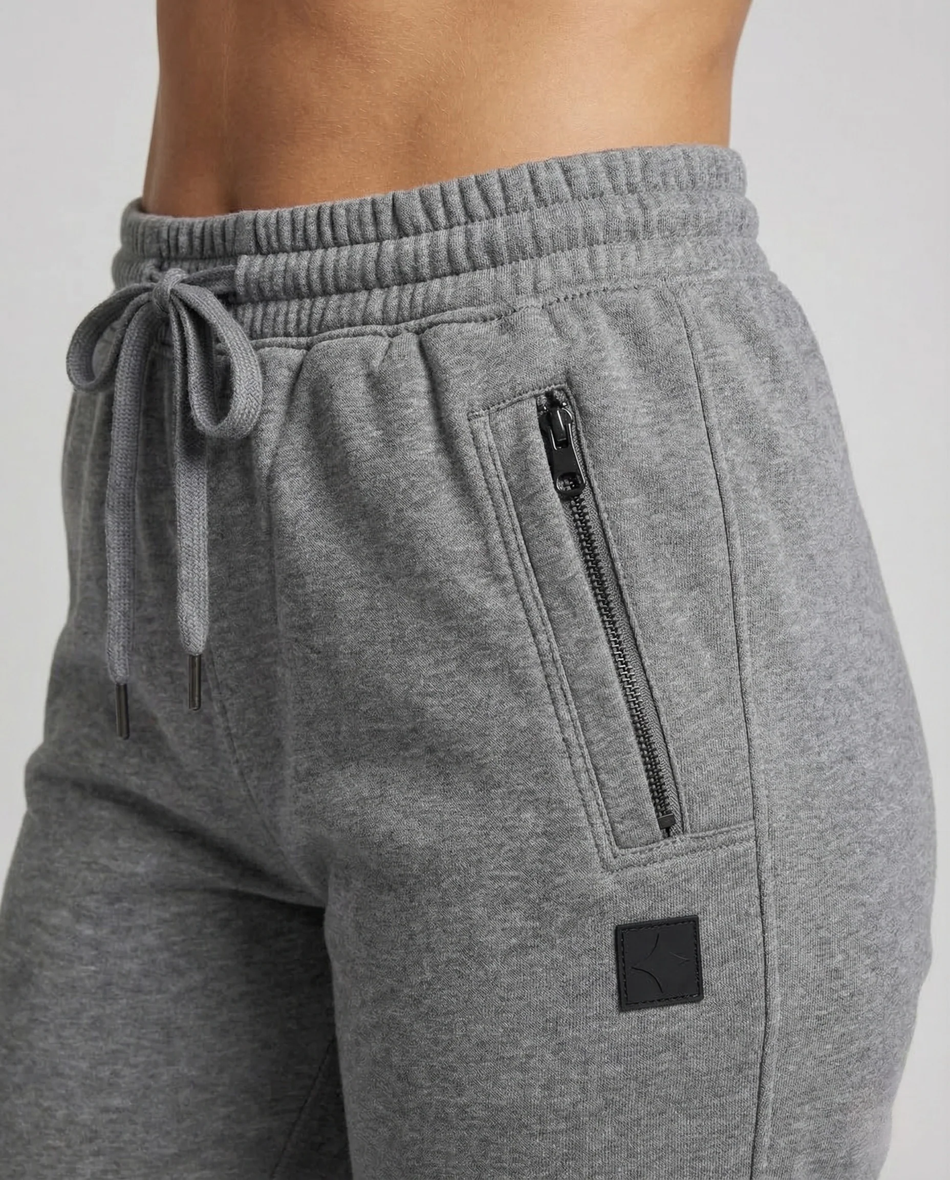 Unisex Jogginghose Sport Reißverschlusstaschen - Image 3