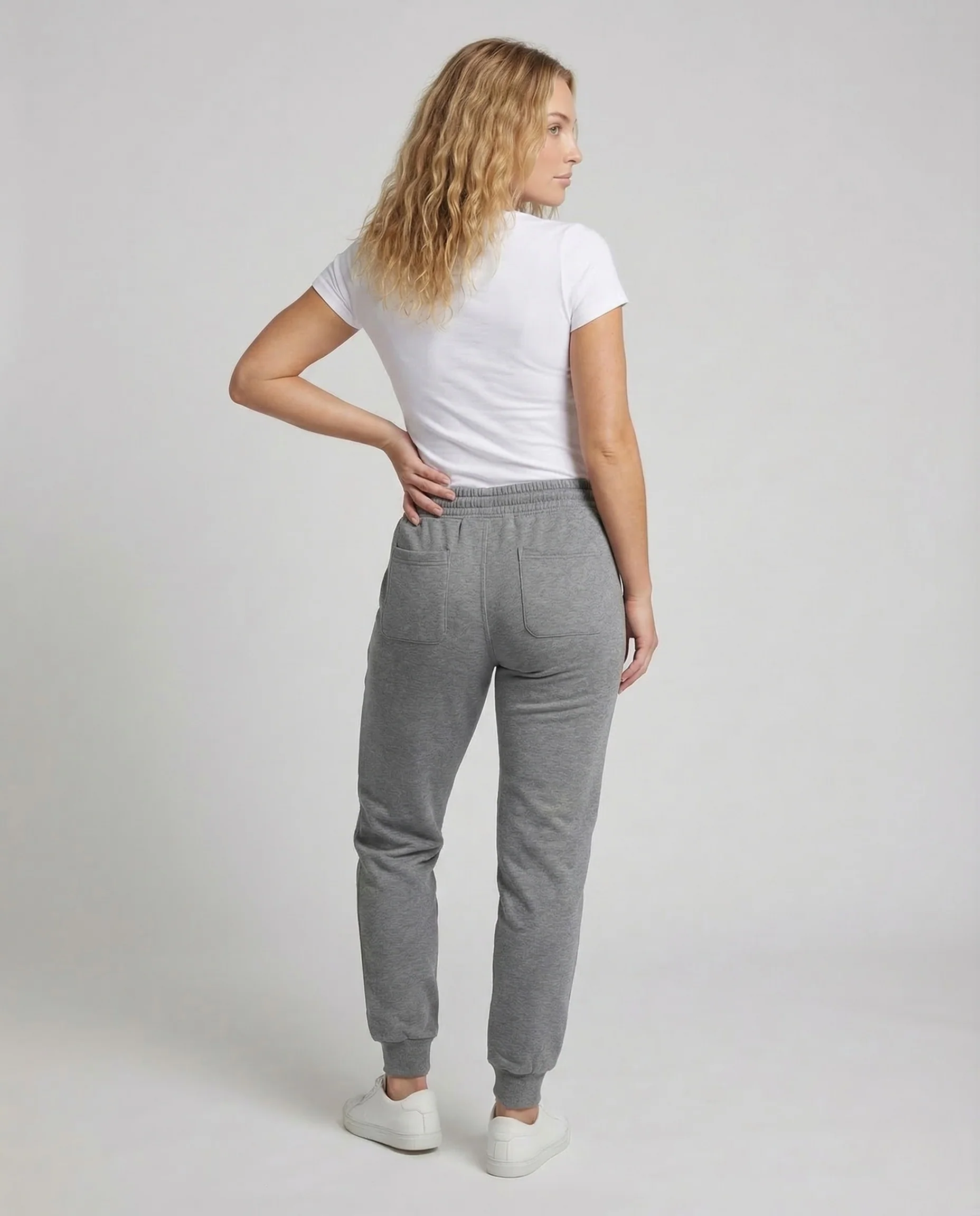 Unisex Jogginghose Sport Reißverschlusstaschen - Image 4