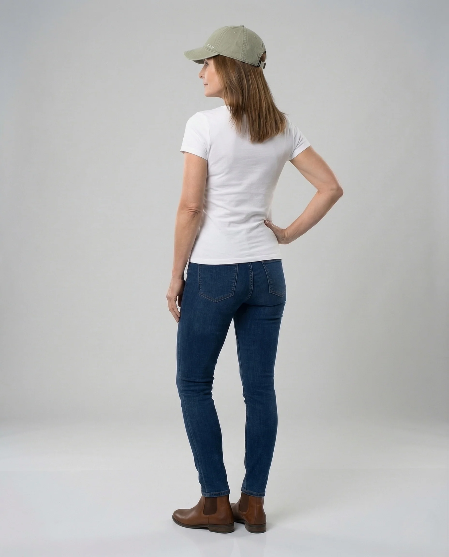 Unisex Baumwoll Baseballcap Verstellbar mit Gebogenem Schirm - Image 4