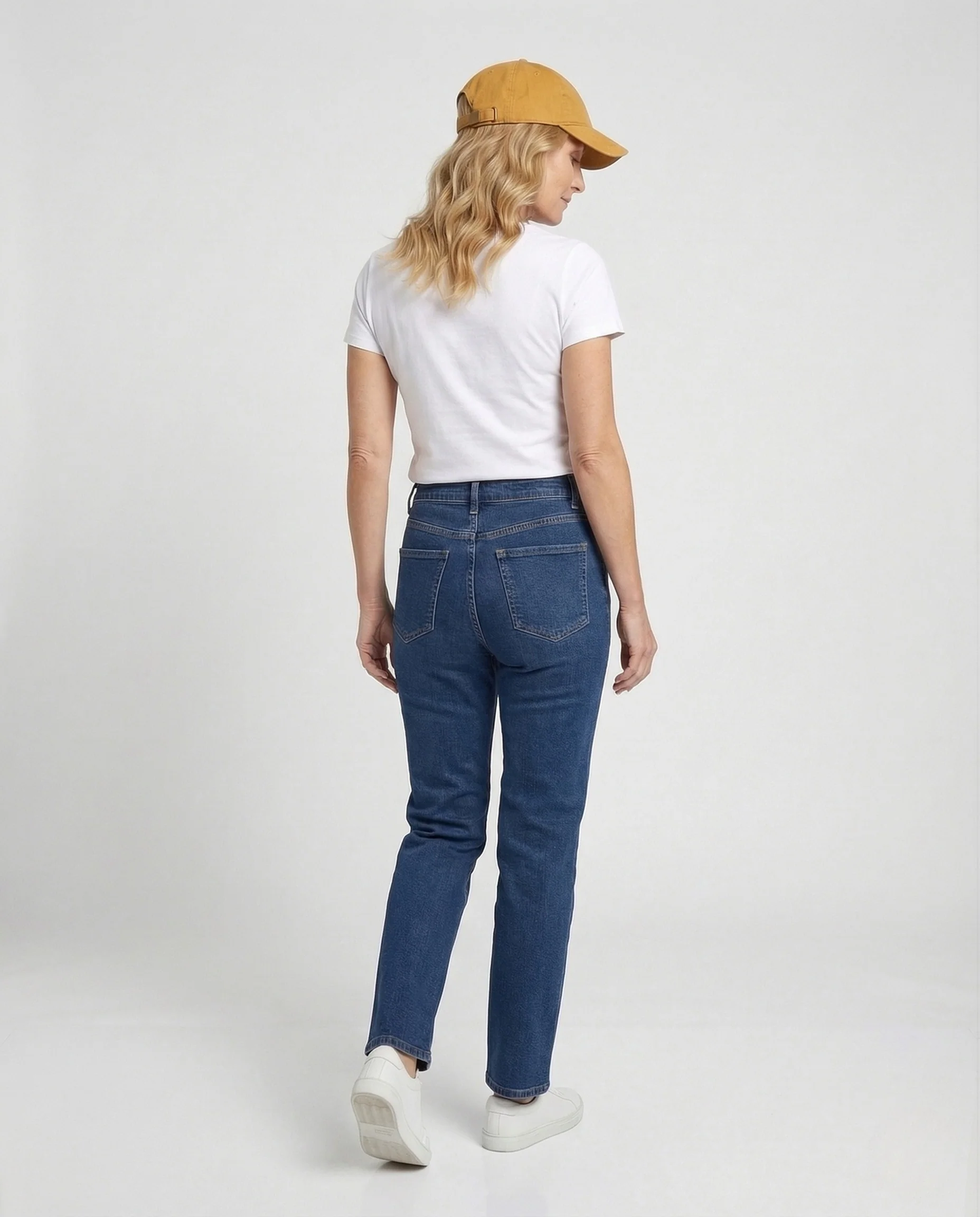 Unisex Basecap gewaschen mit verstellbarem Riemen - Image 4