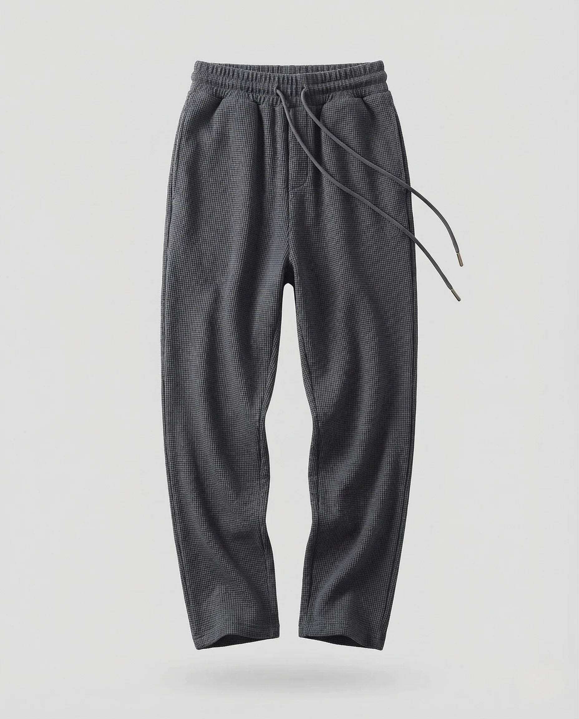 Unisex Loungehose Waffelstruktur mit Kordelbund - Image 5