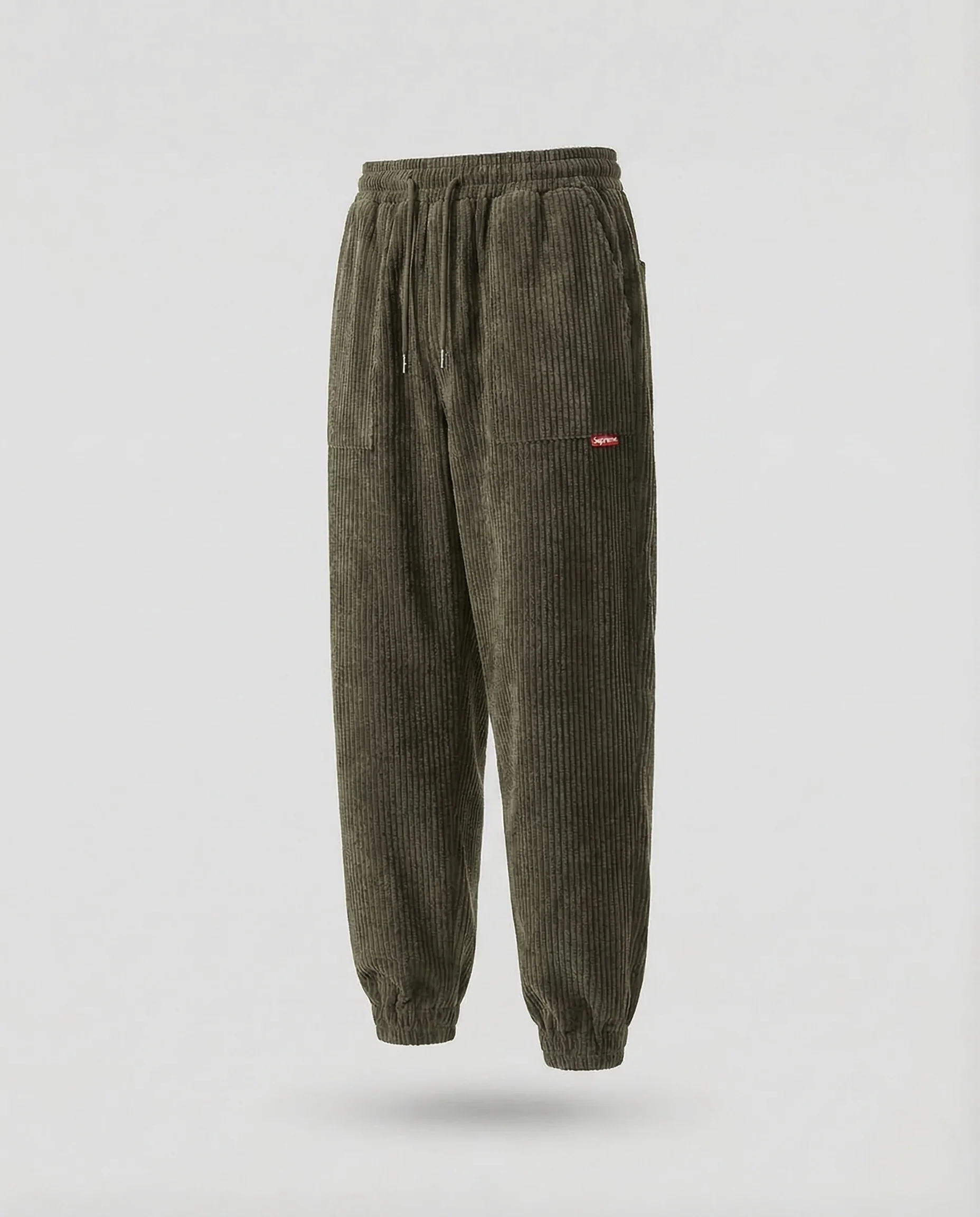 Unisex Cordhose Baggy Elastikbund - Image 7