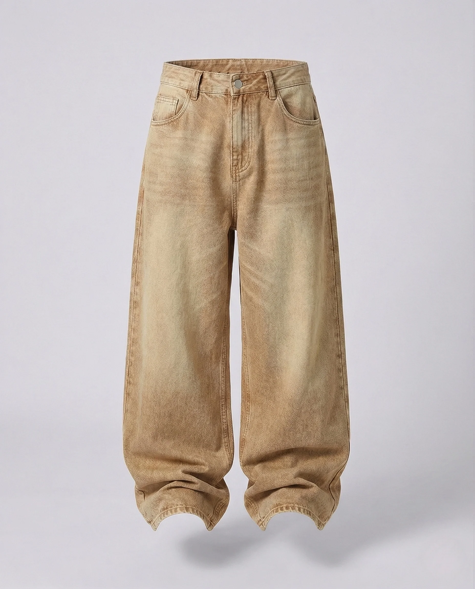 Unisex Baggy Jeans Used Look - Image 6