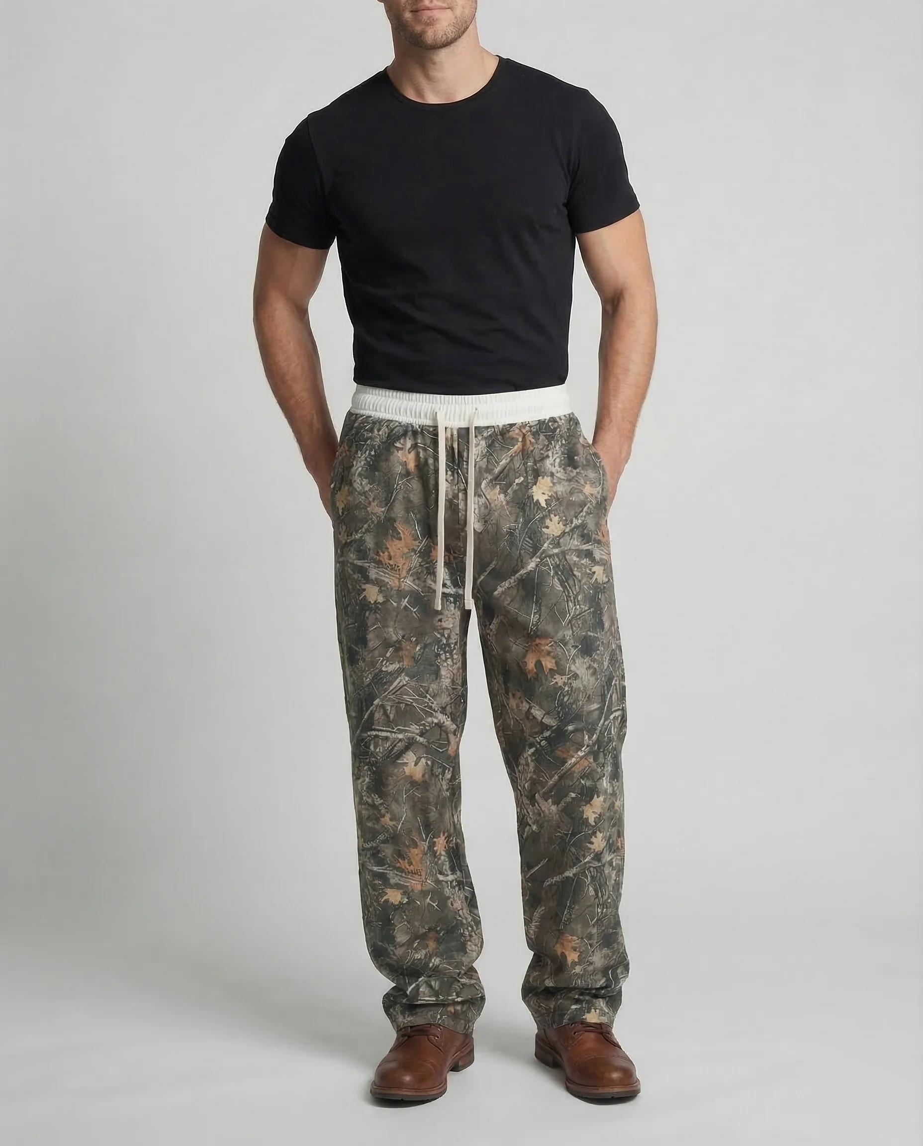 Unisex Camouflage Hose Weit - Image 2