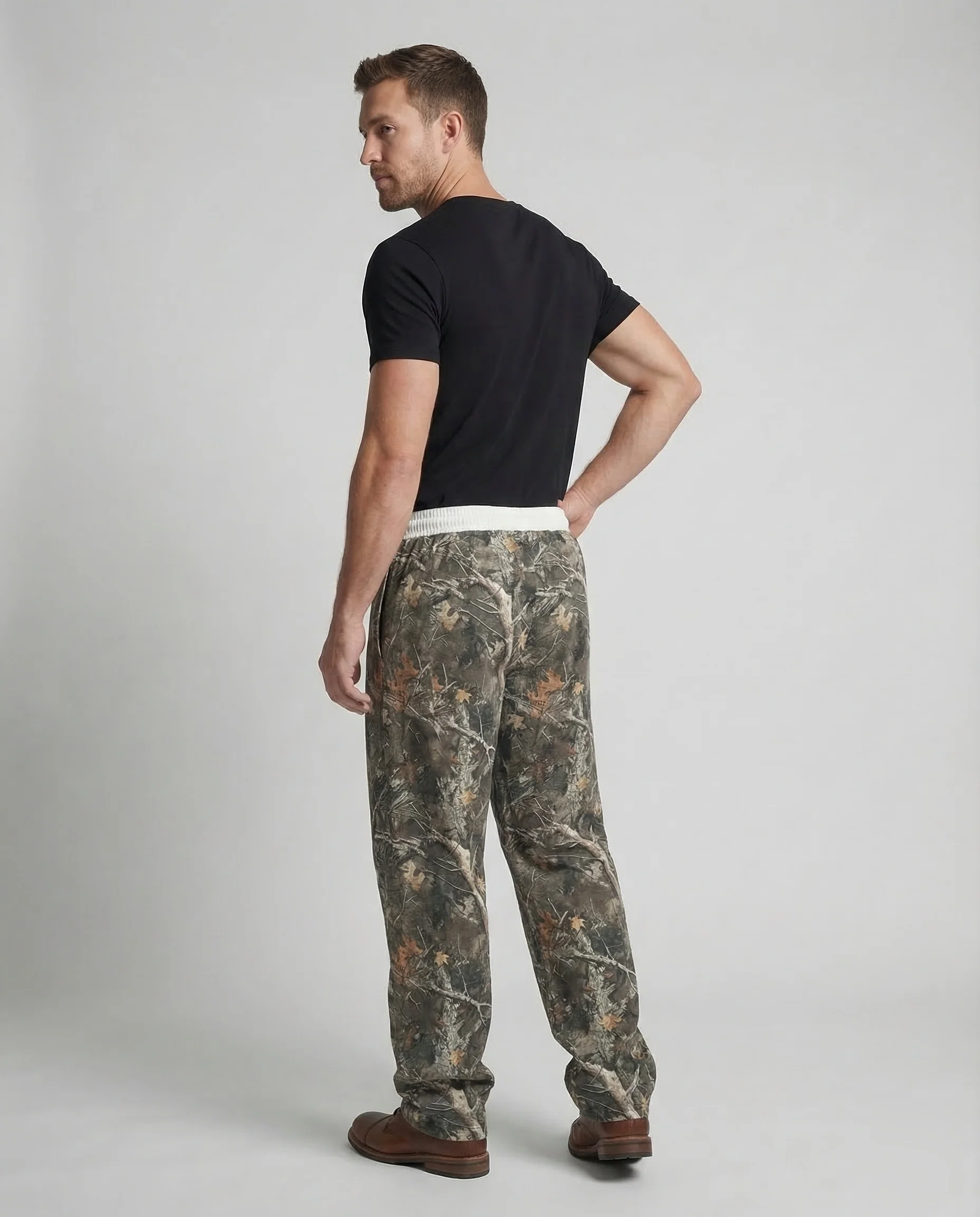 Unisex Camouflage Hose Weit - Image 4