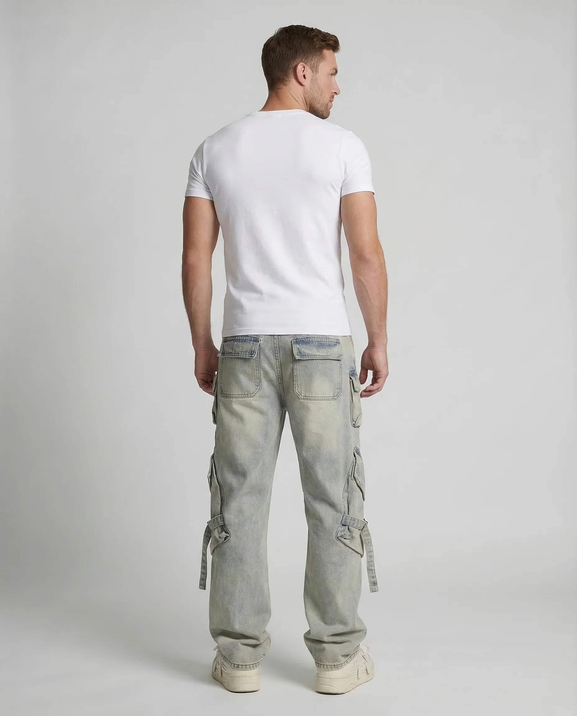 Unisex Cargo Jeans Urban - Image 4
