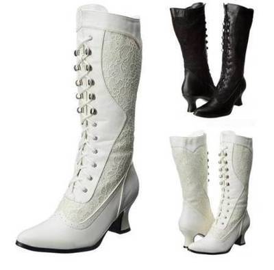 Vintage-Inspirierte Damen Stiefeletten Heidi Mode - Image 2