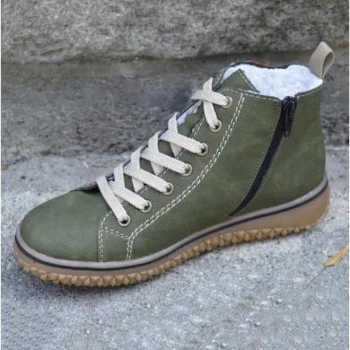 Vintage Schnürflachschuhe Heidi Mode