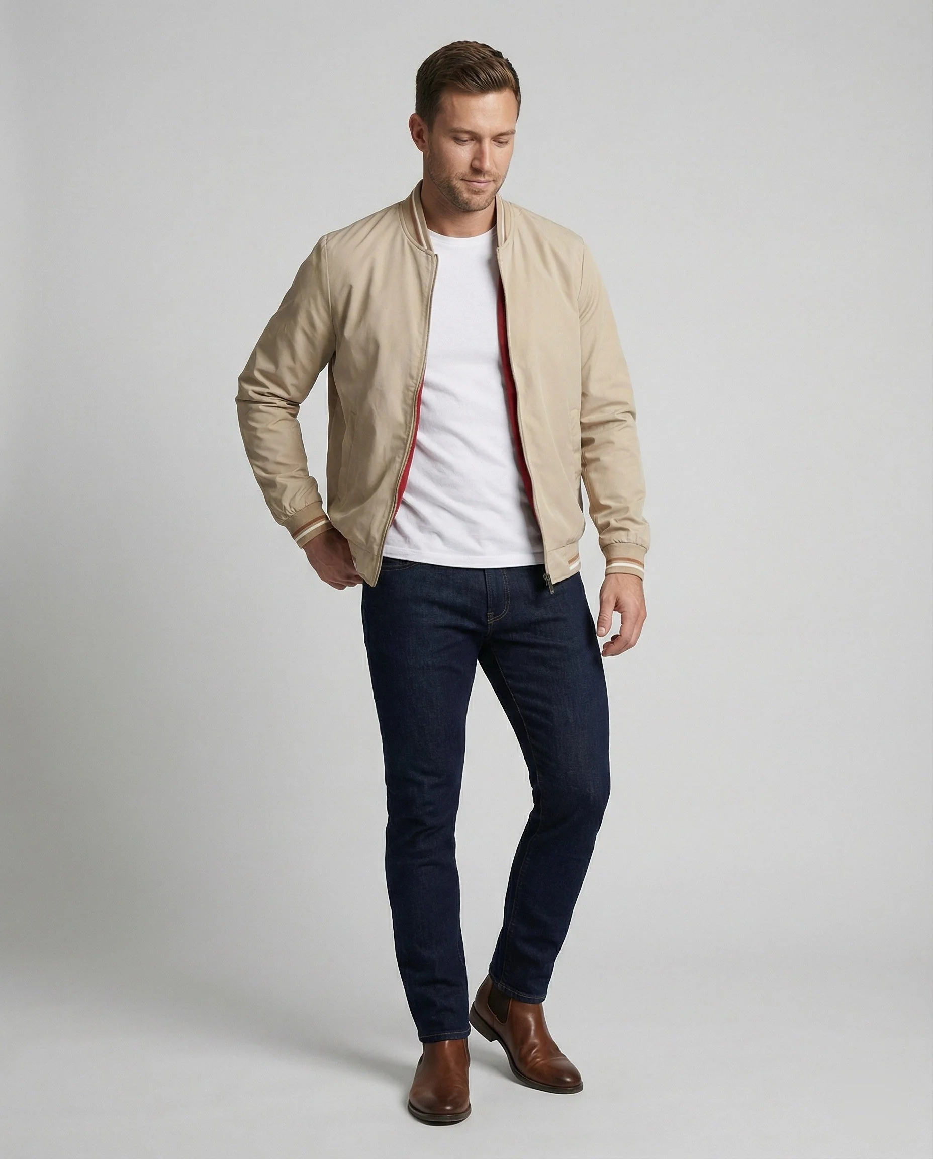 Wasserabweisende Nylon Freizeit Jacke - Image 2