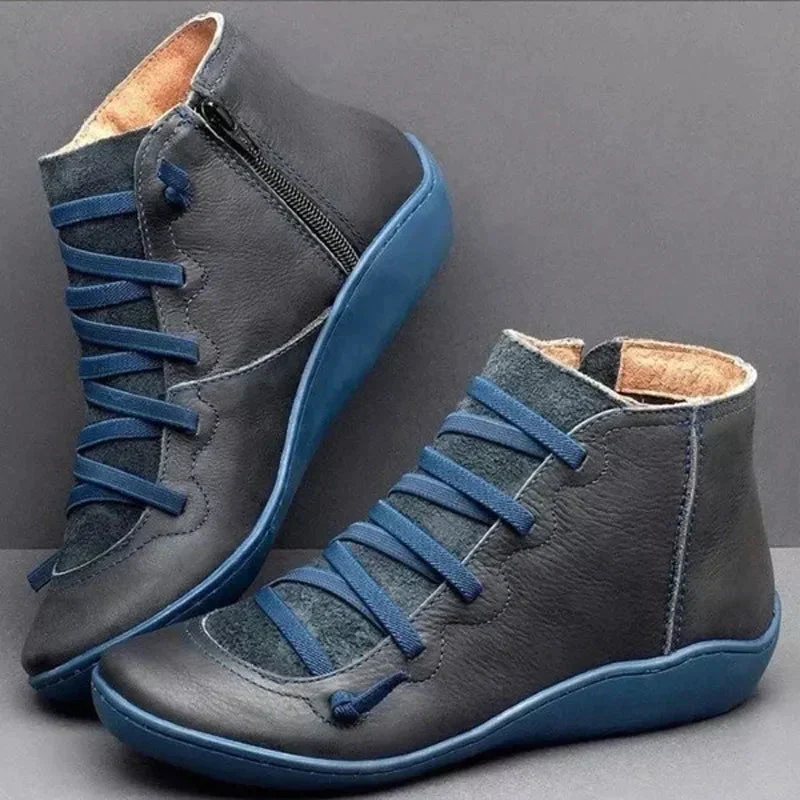 Damen wasserfeste Stiefel bequeme Sohlen synthetisch Heidi Mode - Image 2
