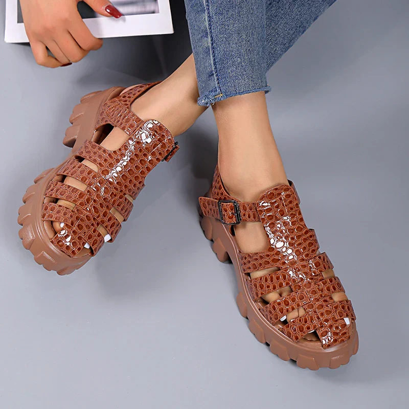 Waveselegance Gladiatoren Sandalen Heidi Mode - Image 3
