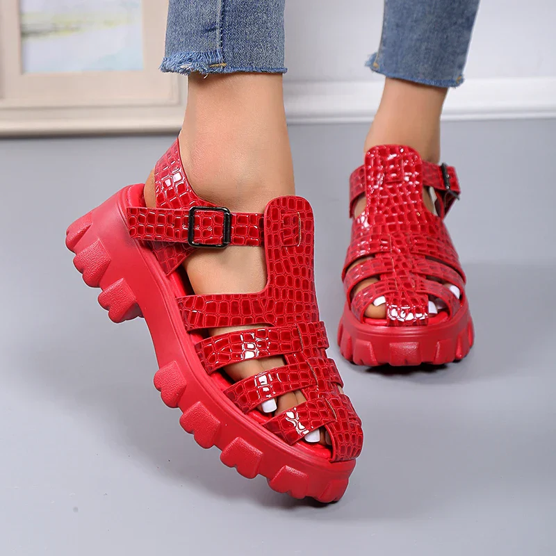 Waveselegance Gladiatoren Sandalen Heidi Mode - Image 9